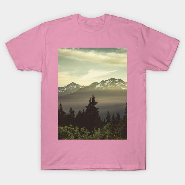 T Shirt Women Morning Light In The Cascades Harajuku Print Kawaii Tshirt Summer Short Sleeve Female T-Shirt Top Tee
