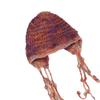 Winter Fringed Wool Hat Mixed Color Knitted Plush Hat Women's Warm Versatile Ear Protector Headgear