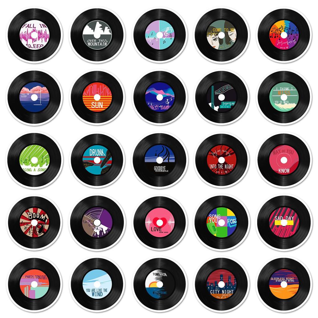 50 Cute Hand-Drawn Cartoon Graffiti Stickers for Notebook, Journal, and Phone Decoration