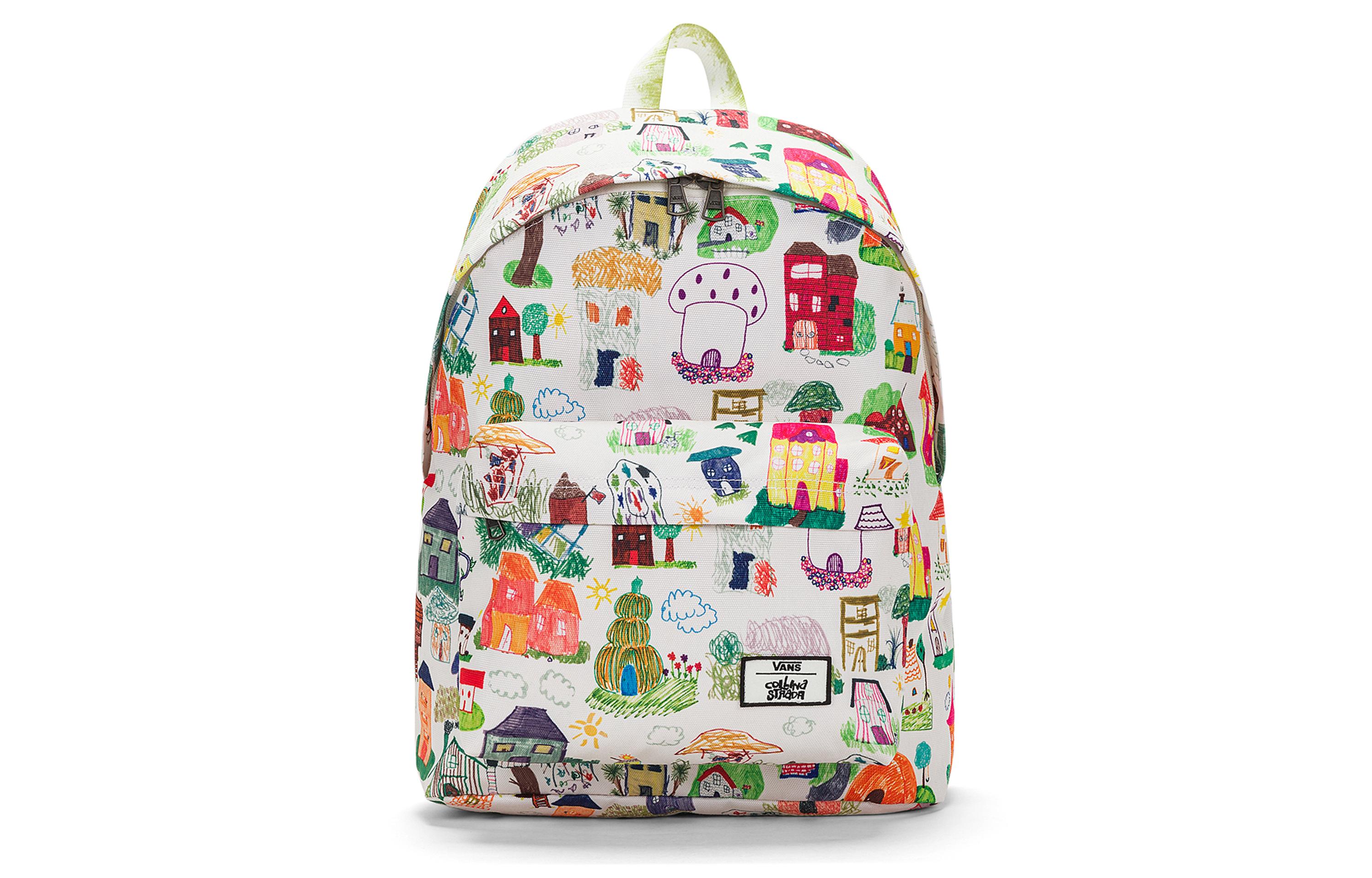 Vans Canvas Backpack Unisex White VN0007AE3KS