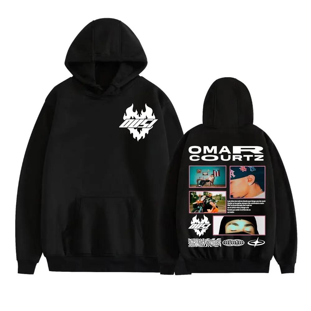 Omar Courtz Primera Musa Grafické mikiny Pánské Dámské Hip Hop Mikina Oversize Harajuku Streetwear Fleecový Teplý Pulovr Tepláková souprava Dámské Pánské Oblečení