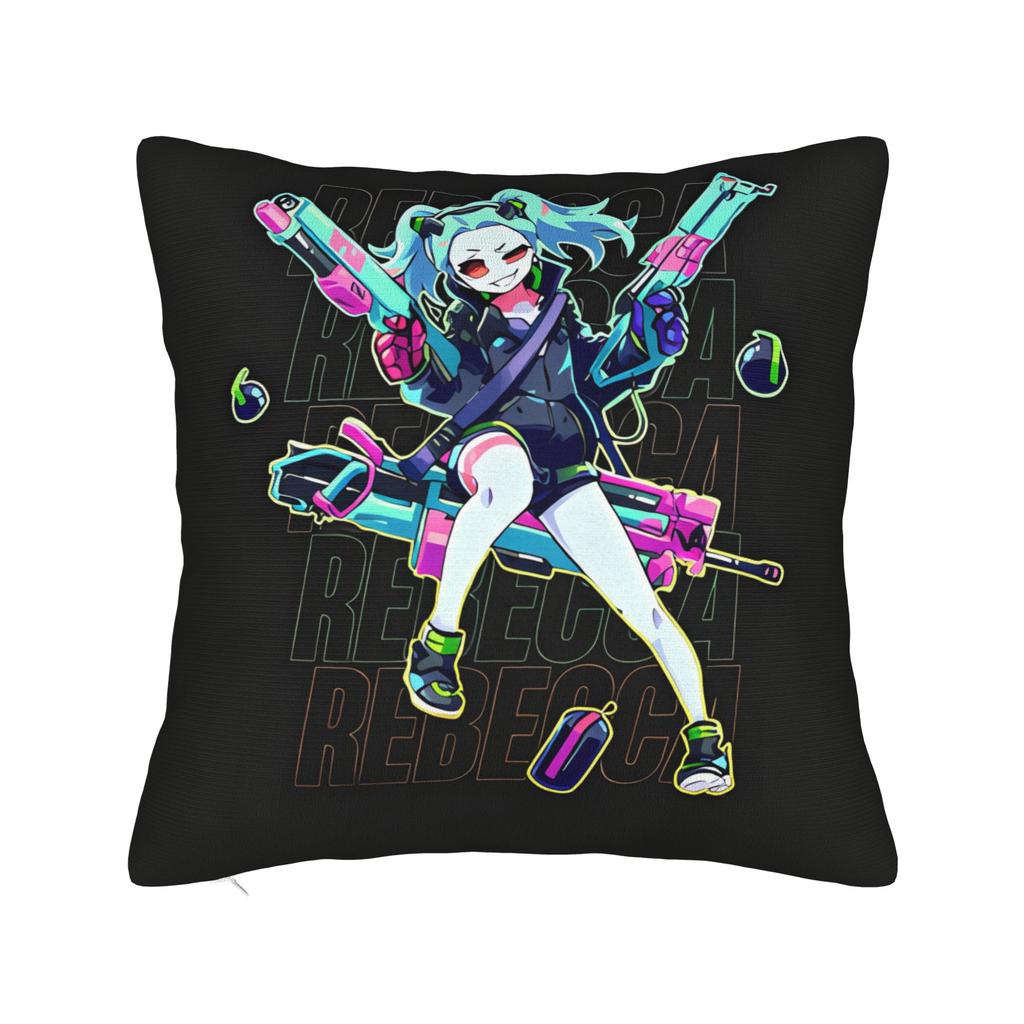 Pillow Case C-Cyberpunks Edgerunners Custom  Pillow Cover For Sofa Couch Bed Living Room Vintage Pillowcases