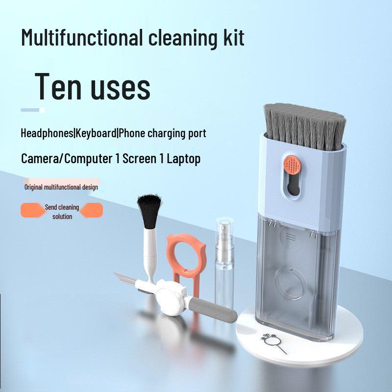 Multifunktionaler Reinigungsstift für Tastatur & Kopfhörer: Tiefenreinigung für Bildschirme & Geräte