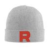 Team Rocket Pokemon Knit Hat Beanie Winter Hat Warm Unisex Hiphop  Cap for Unisex Women Gift