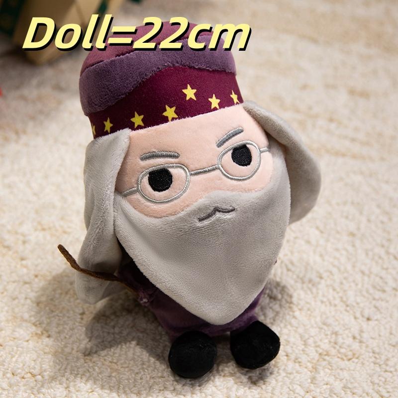 22cm Panenka Harry Potter Ron Dumbledore Hagrid Malfoy Pán Zla Voldemort Plyšáci Plyšové Anime Přívěsek na Tašku Sbírej Plyšové Hračky Dárky