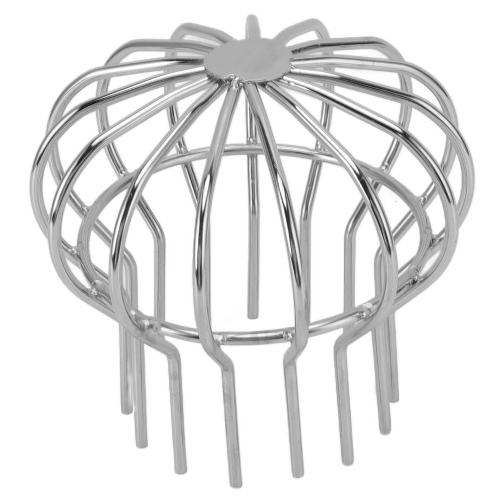 Round Line Cap Gutter Guard Strainer 304 Stainless Steel Floor Drain Net Roof Drain Cover  Garden