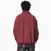 Men's Versatile Lapel Bomber Jacket - Spring & Fall Solid Color Casual Workwear