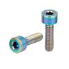 M4x13.5mm/M4x20mm Lightweight Bolt Rust resistant Bolt Colorful Bolt Titanium Alloy Bolts Durable for Fixed Handlebars