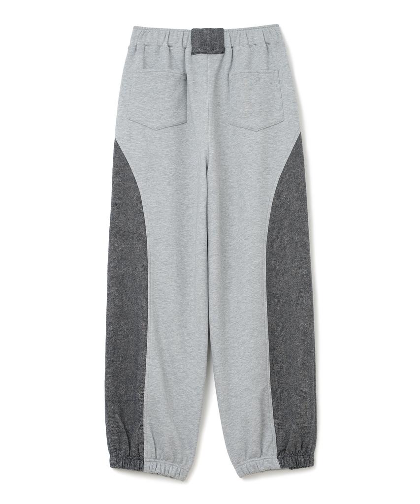 MILLO WOMEN Color Side Sweatpants [Melange Gray]