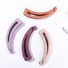 Curly Long Straight Short Hair Matte Banana Clip Ponytail Holder Hair Accessories Vertical Clip