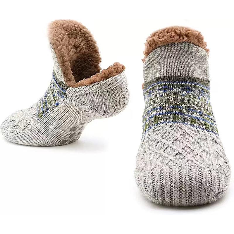 Fall and Winter Floor Socks Home Warm Women Men Socks Snow Socks Sleep Carpet Socks Slippers Socks Men Non-slip Yoga Socks