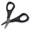 TUNUKE PE Line Cutter Scissors for Titanium Serrated Rounded Tip Fishing, Heavy-Duty Coated, Blade, (FTC01)