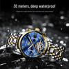 TikTok Trending Men's Automatic Waterproof Stainless Steel Luminous Skeleton Watch