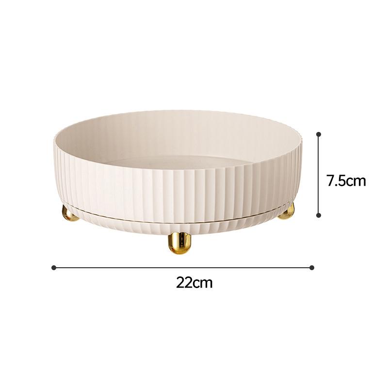 360 Degree Rotation Spice Rack Multifunction Storage Shelf Kitchen Seasoning Bathroom Cosmetics Shelf Household Organization Tools