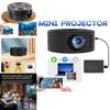 Compact Mini Projector E60 Portable Wired Home Projector With Vibrant 720p Resolution