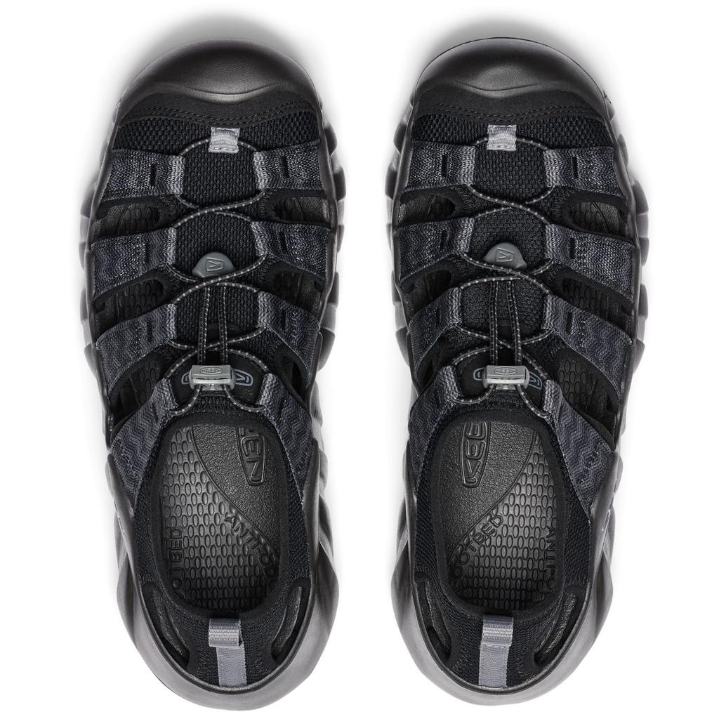 Sandals HYPERPORT H2 Hyperport H2 GREY Cm [KEEN] Men's BLACK/STEEL 28.0