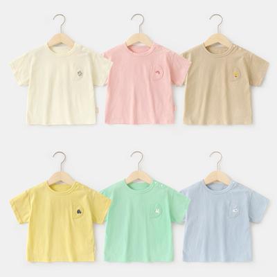 Baby Clothes Casual Short-sleeved T-shirts Summer Clothes Boys Girls Baby Children Children Summer Half-sleeved Tops