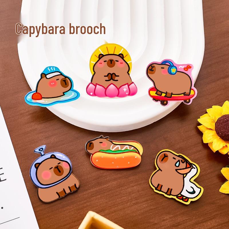 

Брелок Капибара - Милый DIY Канцелярский Подарок для Выпускника или Детская Награда