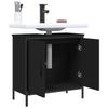 VidaXL Bathroom Vanity Cabinet, Under-Sink Cupboard with Door, Storage Unit, Toilet Organizer 842446