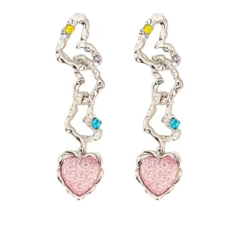 S925 Silbernadel Liebesstecker - 2023 Trendig, Elegant, Schlicht Damen High-End Ohrschmuck