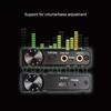 Hifi Bass Headphone Earphone Audio Amplifier With BT 5.0 3.5mm Aux for Phone PC Music Player AMP With Volume Control