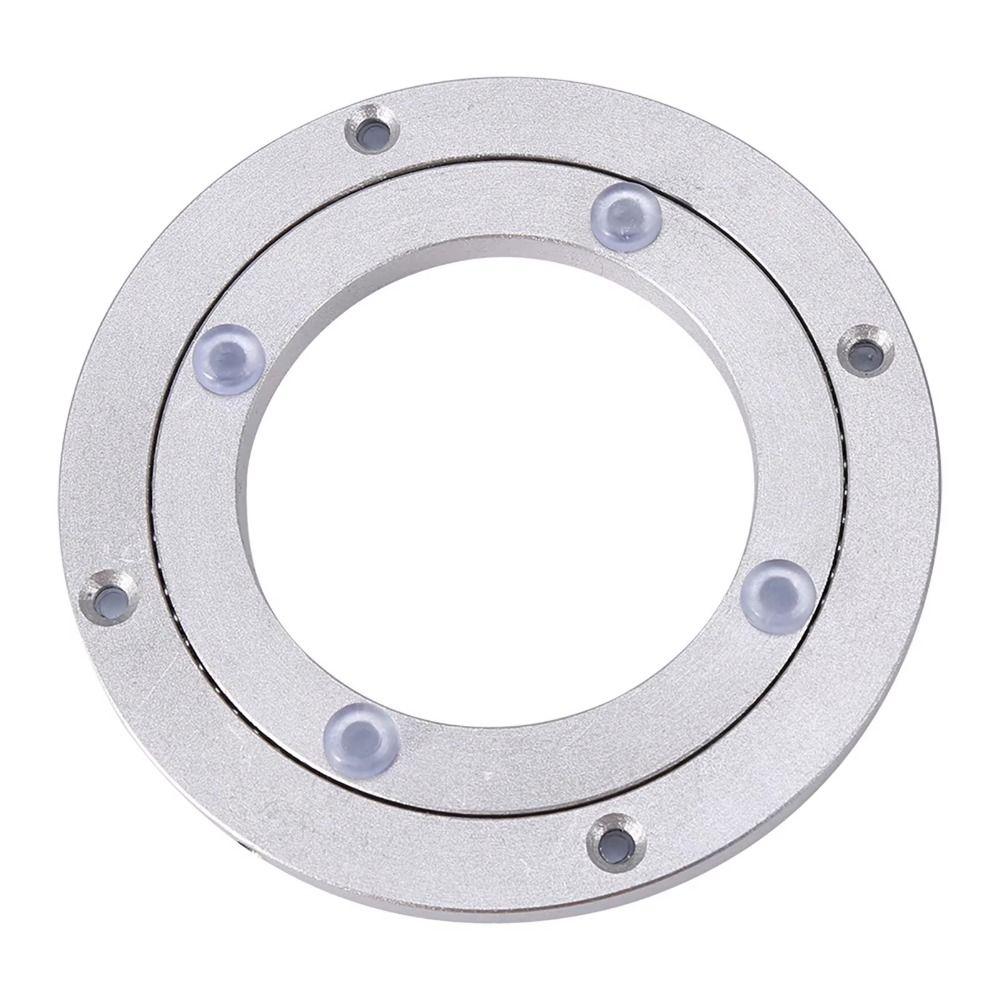 Smooth Rotating Bearing Base Rust Resistant DIY Rotating Platform Round Table Swivel Plate  Kitchen