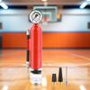 20PSI Handheld Ball Pump with  Gauge Manual Tire Pump Waterproof Motorcycle Tyre Inflator Sports Accessories
