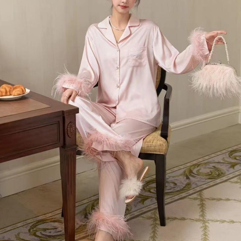 Spring and autumn new ice silk
