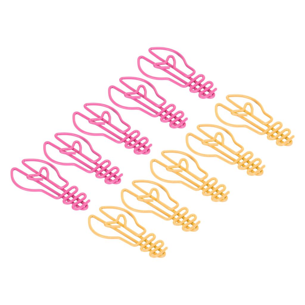 100ks Papírové sponky ve tvaru žárovky Zvýšená odolnost proti skluzu Proces pokovování prevence rzi Kovový pap