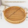 Hand-woven Fruit Basket Japanese Bread Basket Household Storage Basket