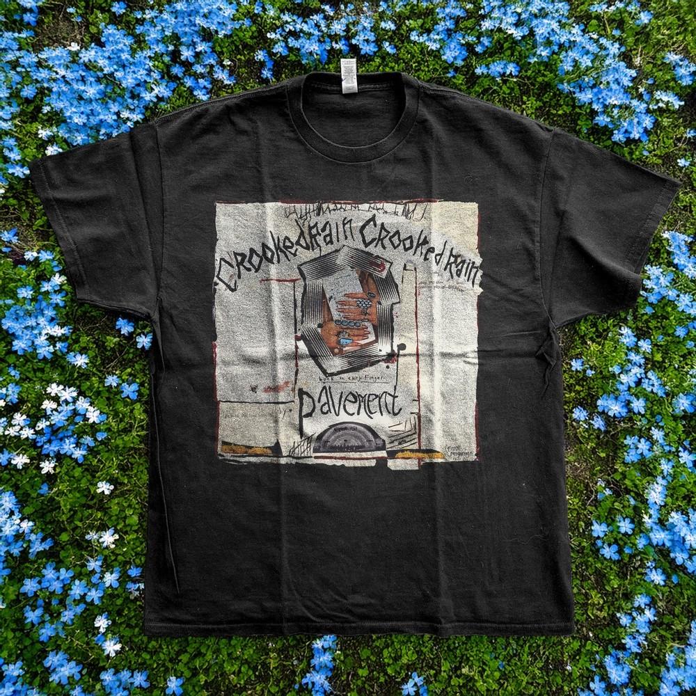 

Pavement Crooked Rain Crooked Rain Retro Unisex TShirt Size S5XL Unisex T-Shirt L