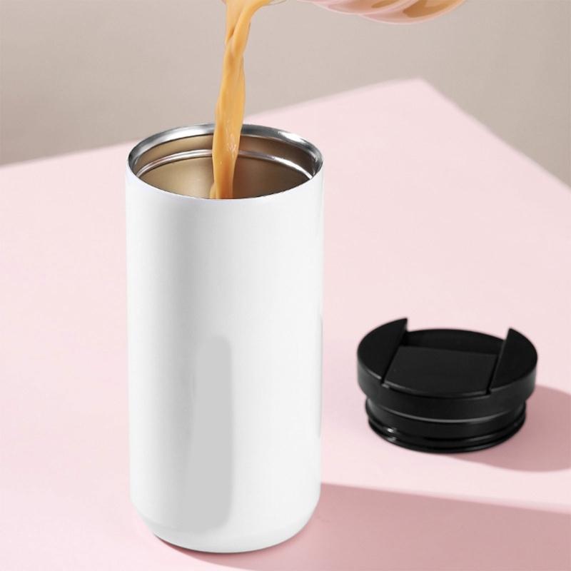 304 Stainless Steel Vacuum Insulated Coffee Cup Retains Liquids Warm or Cold Any Day Perfect for Students Professionals