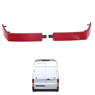 Bakre stötfångarreflex Höger Vänster 2-delars set För Crafter 2017-2023 OEM 7C0945105 7C0945106