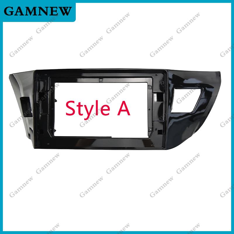 

10 Inch Car Frame Fascia Adapter Android Radio Dash Fitting Panel Kit For Toyota Levin Corolla 2014-2016 Only Style A Frame