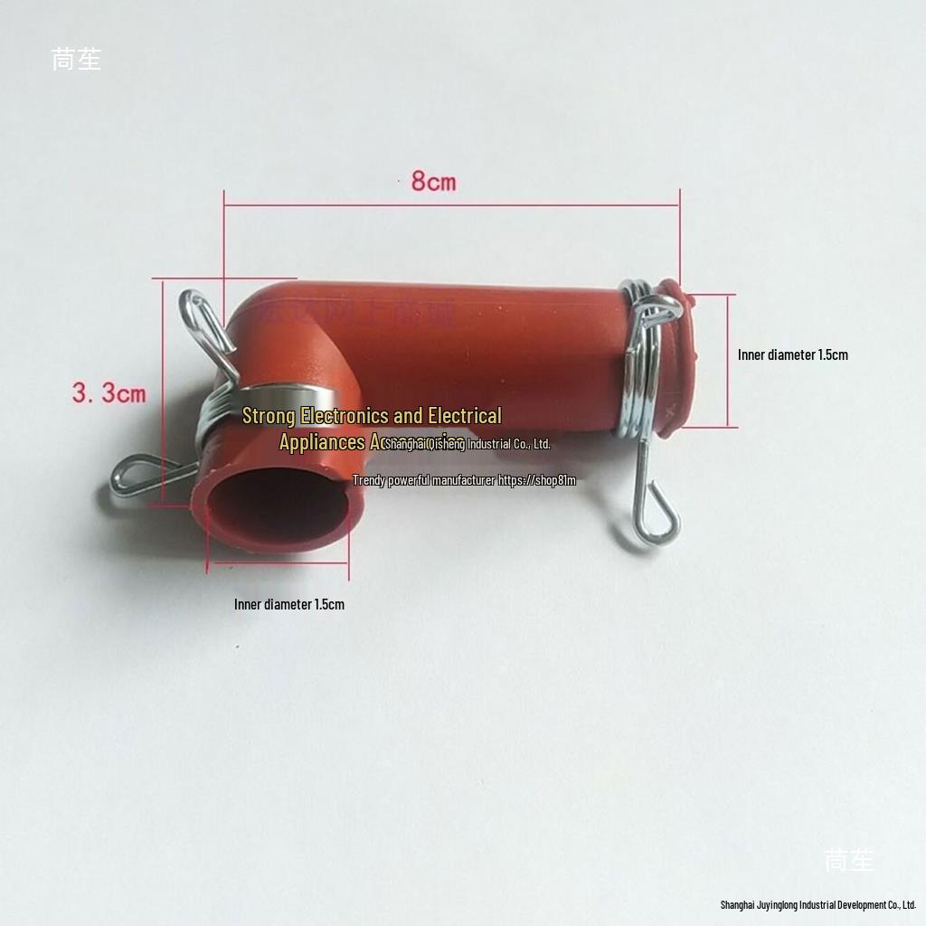 Iron Accessories: Steam Garment Steamer Hose Elbow Connector and Water Guide Pipe