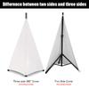 Speaker Stand Cover Height Flexible Stretchable Dj Light Speaker Stand Cover Floor Equipment Tool Blind Accessories