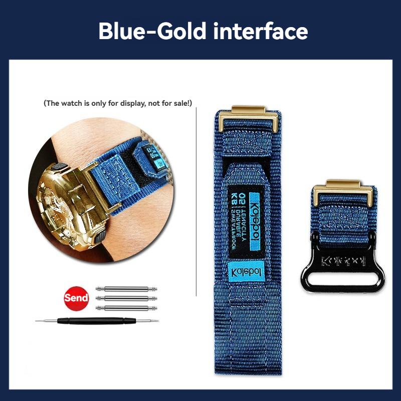 

For Casio G-SHOCK GA100 GM-110 GM-700 nylon strap DW-5600 GW-M5610 GM6900 modified fabric Watchband men Bracelet wristband 16mm