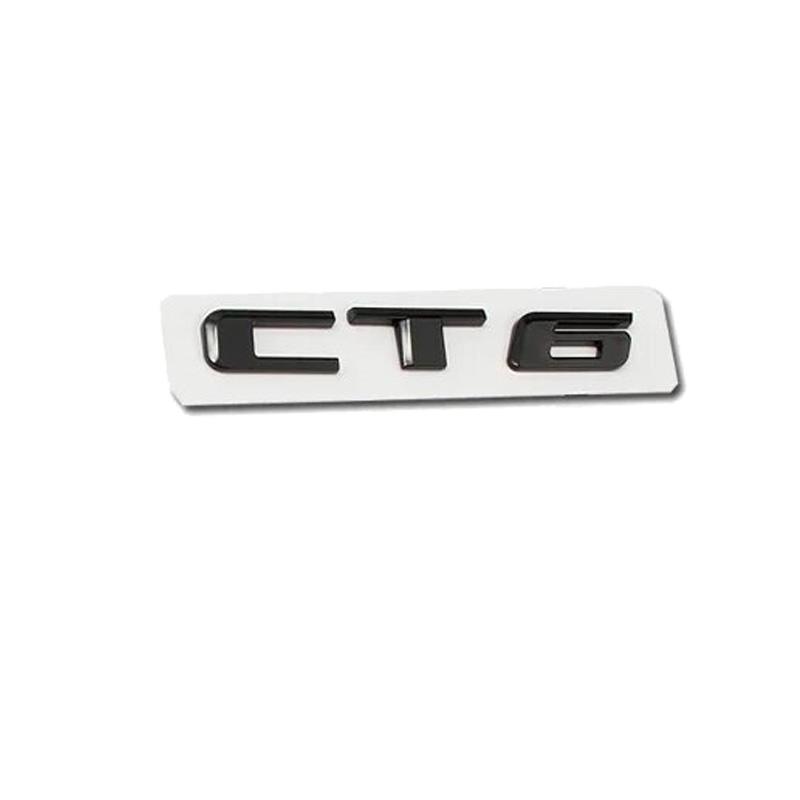

ABS Car Front Grille Emblem Rear Trunk Cover Badge for Cadillac CT6 25T 28T 40T AWD Auto Tail Displacement Sticker Accessories