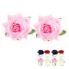 2PCS/Bag Simulation Flower Napkin Rings Modern Napkin Holder Table Decorations for Wedding