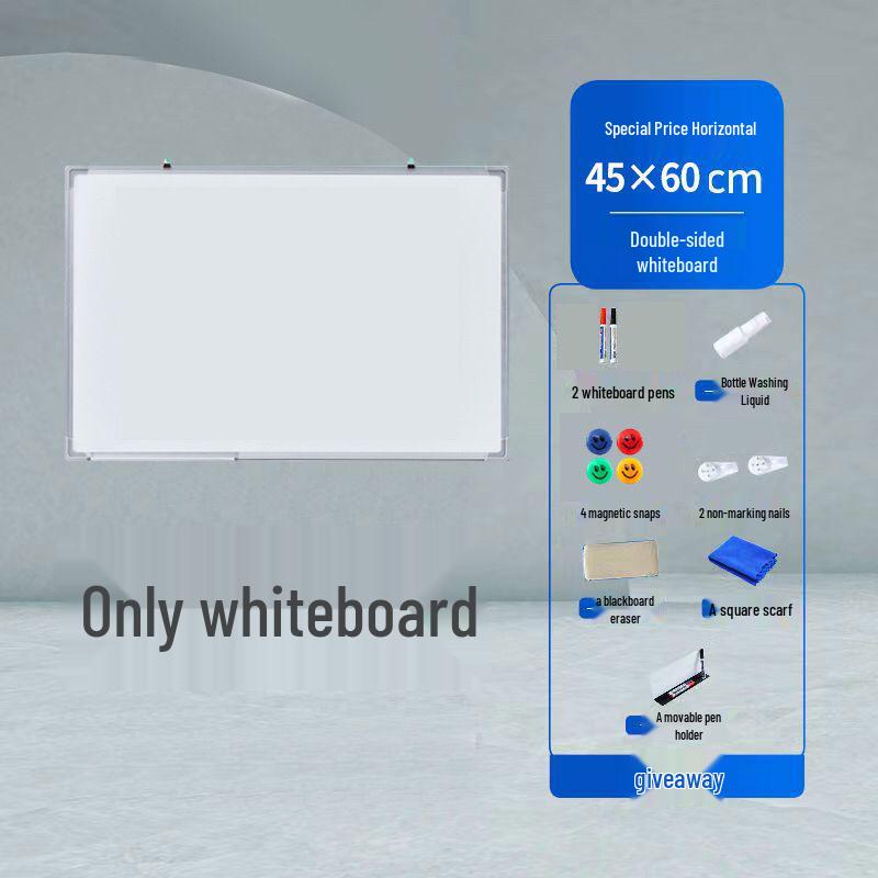 Magnetic Double-Sided Blackboard & Whiteboard Stand for Home, Office & Classroom.