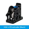 HGX-LITE Dual Gear Extruder Hard Steel High Speed Motor Wear Resistant Compatible with CR10 CR10S Ender3 V2 VORON 3D Printer Kit