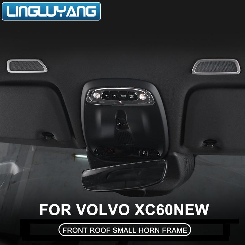 

Для Volvo XC60 XC90 S90 V90 S60 V60 XC40 Модификация интерьера Наклейки Автомобильные принадлежности Передний динамик на крыше
