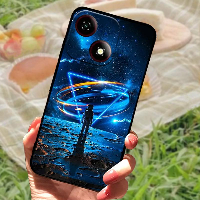 Für ZTE Blade A35E /A35/A55 Hülle Mode Cartoon Weiches Silikon Handy Rückseite Für ZTE A35E Stoßfeste Hülle A35 E A 35 Schale