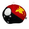 Mehagurumi Polandball Plush Toy Oceania 11 Papua New Guinea Papua New Guinea