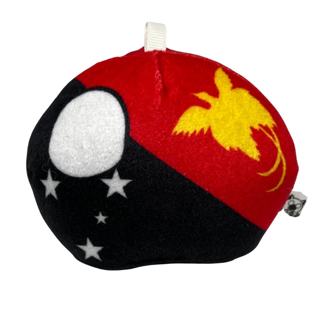 

Mehagurumi Polandball Plush Toy Oceania 11 Papua New Guinea Papua New Guinea