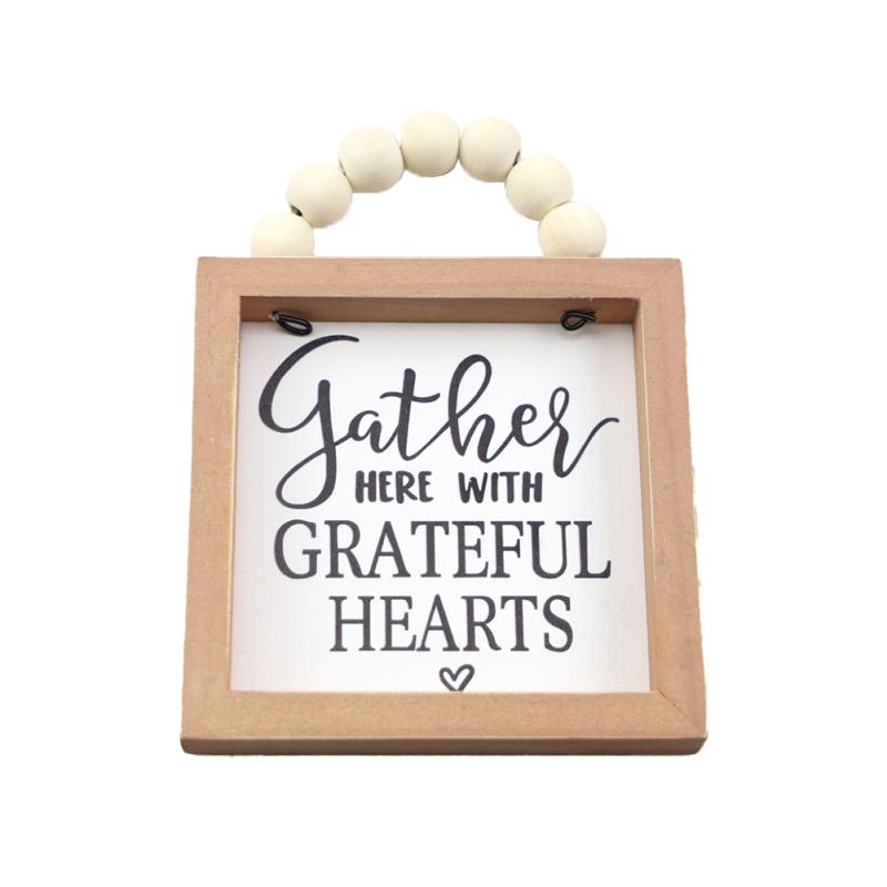 Quadratisches Holz-Hängeschild Holztafel Wandkunst Für Küche Schlafzimmer Wohnzimmer Arbeitszimmer Dekorationen