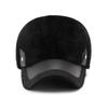 Winter Middle-Aged And Elderly Cap Hat Men'S Fashion Outdoor Baseball Cap Imitation Mink Thickened Thermal Ear Cap