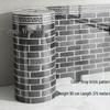 Thick Self-Adhesive Waterproof Skirting Board Wallpaper: Moisture-Proof, Anti-Collision Wall Protection & Decoration