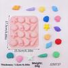 Silicone Material Ocean Themed Molds Multi-Cavity Design Starfish Candy Mold  Party Treats