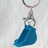 4 Pcs Chains Bulldozer Keychain Excavator Car Keychain Creative Zinc Zinc Alloy Keychain  Men